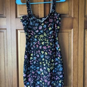 Floral bodycon dress
